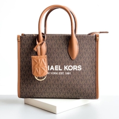Túi MK Michael Kors Mirella Small Crossbody Tote Bag Brown