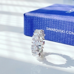 SWAROVSKI Vittore ring (Drop cut, White, Rhodium plated) - RINGS - Nhẫn pha lê cắt giọt - SWAROVSKI JEWELRY