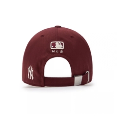 Mũ MLB Varsity Cultive Bookle Logo Unstructured Ball Cap New York Yankees Burgundy - Mũ lưỡi trai nón kết màu đỏ đô