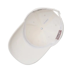 Mũ MLB Luxleisure New York Yankees Ball Cap Logo Ánh Kim Màu Trắng