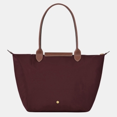 CHÍNH HÃNG - LARGE SIZE - TÚI LONGCHAMP LE PLIAGE ORIGINAL L TOTE BAG - BURGUNDY - Túi xách màu đỏ sẫm