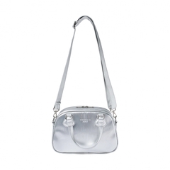 TÚI TOTE ADLV ENAMEL BOWLING GREY BẠC