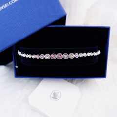 SWAROVSKI Emily bracelet (Mixed round cuts, Pink, Rose gold-tone plated) - Vòng/lắc tay pha lê hồng - SWAROVSKI - JEWELRY
