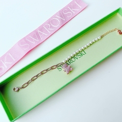 SWAROVSKI Teddy bracelet (Bear, Pink, Rose gold-tone plated) - Vòng/lắc tay SWAROVSKI - JEWELRY