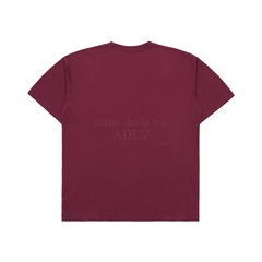 ÁO ADLV VINTAGE OVERLAB BEAR ĐỎ RƯỢU RED WINE T-SHIRT