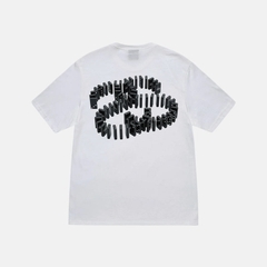 ÁO THUN STUSSY DOMINOES T-SHIRT WHITE TRẮNG