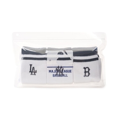 Tất MLB SMALL LOGO CÓ VIỀN SOCKS SET (3 đôi)