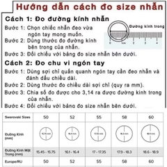 SWAROVSKI Infinity ring (Round cut, White, Rhodium plated) - RINGS - Nhẫn hình vô cực, pha lê trắng - JEWELRY