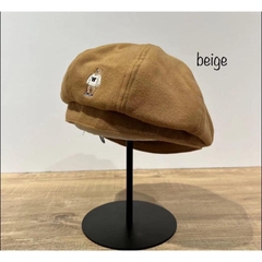 MŨ BERET WHOAU BROWN - MŨ NỒI MÀU NÂU