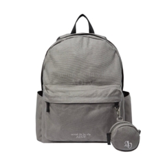 ADLV BASIC LOGO SIMPLE COTTON BACKPACK Grey - Cặp, Balo màu xám