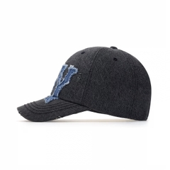MLB Denim Coopers Unstructured Ball Cap New York Yankees NY BLACK - Mũ lưỡi trai, nón kết màu đen