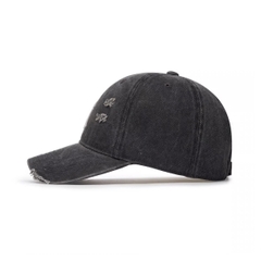 MLB Damage Washing Unstructured Ball Cap New York Yankees CHARCOAL GREY - Mũ lưỡi trai, nón kết