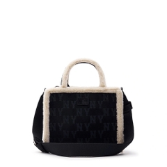 Túi MLB Monogram Mustang Tote Bag New York Yankees Black