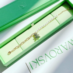 SWAROVSKI Teddy bracelet (Bear, Green, Gold-tone plated) - Vòng/lắc tay SWAROVSKI - JEWELRY