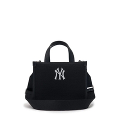 TÚI MLB Varsity jacquard small tote bag New York Yankees BLACK