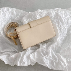 TÚI MCM TRACY BẢN TRƠN MÀU CREAM