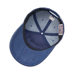 Mũ MLB Culsive Lettering Denim Unstructured Ball Cap New York Yankees INDIGO