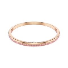 SWAROVSKI Connexus bangle (Round cut, `Love is around`, Pink, Rose gold-tone plated) - Vòng, lắc tay, đính mix pha lê hồng - JEWELRY BRACELET