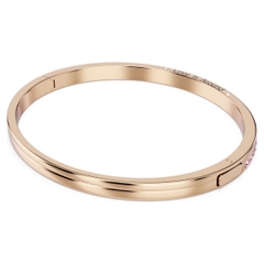 SWAROVSKI Connexus bangle (Round cut, `Love is around`, Pink, Rose gold-tone plated) - Vòng, lắc tay, đính mix pha lê hồng - JEWELRY BRACELET