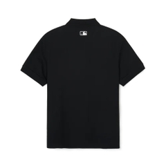 ÁO MLB BASIC WHITE BLACK SHIRT POLO