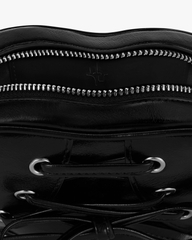TÚI FIND KAPOOR RIBBON TIE HEART BAG - BLACK ĐEN