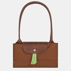 LARGE SIZE - TÚI LONGCHAMP LE PLIAGE GREEN L TOTE BAG - COGNAC - Túi xách màu nâu đậm ánh cam