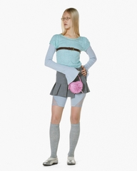 TÚI FIND KAPOOR RIBBON TIE HEART BAG - PINK HỒNG