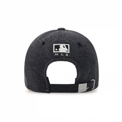 MLB Denim Coopers Unstructured Ball Cap New York Yankees NY BLACK - Mũ lưỡi trai, nón kết màu đen