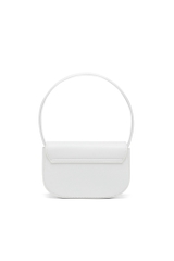 TÚI DIESEL ICONIC SHOULDER BAG IN NAPPA LEATHER WHITE