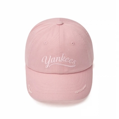 Mũ MLB Vintage Cultive Unstructured Ball Cap New York Yankees Pink - Mũ lưỡi trai, nón kết màu hồng