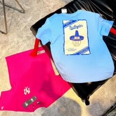 Áo Thun New Era ALL STAR GAME T-Shirt Cream/Pink/Blue