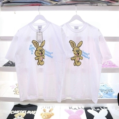 ÁO THUN ADLV MY NAME IS FUZZY RABBIT T-SHIRT WHITE - TRẮNG