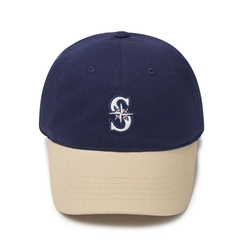 Mũ MLB Seattle Mariners Navy Ball Cap - Mũ lưỡi trai, nón kết phối màu xanh đen
