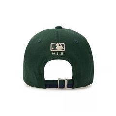 CHÍNH HÃNG - MLB Boston Red Sox Varsity Lettering Colorblock Unstructured Ball Cap - Mũ lưỡi trai nón kết tone xanh