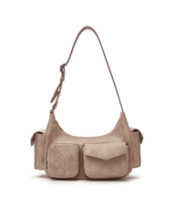 MLB Multi-pocket cargo crossbody / shoulder bag New York Yankees Pink - Túi xách, đeo vai màu hồng