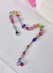 SWAROVSKI Gema bracelet (Mixed cuts, Multicolored, Rhodium plated) - Vòng/lắc tay SWAROVSKI - JEWELRY
