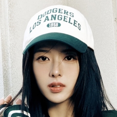 Mũ MLB Lettering color scheme unstructured ball cap Dodgers Los Angeles Green - Mũ lưỡi trai, nón kết phối màu xanh lá