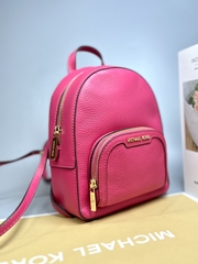 Túi Michael Kors MK Balo Jaycee Convertible Zip Pocket Backpack En rose Pink - Balo, túi cặp màu hồng