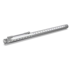 SWAROVSKI Ballpoint pen (Statement, Silver tone, Chrome plated) - Bút/viết màu bạc, mực đen