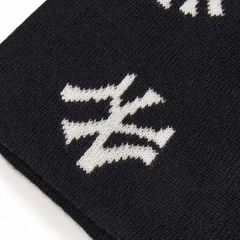 MLB Megagram Norip Beanie New York Yankees NY Black - Mũ len, màu đen