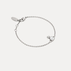 CHÍNH HÃNG - VIVIENNE WESTWOOD Reina Bracelet - Vòng, lắc tay pha lê trắng - JEWELRY