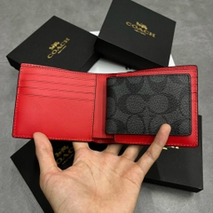 VÍ GẬP NAM COACH WALLET