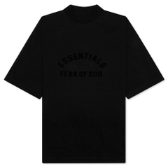 ÁO THUN ESSENTIALS JET BLACK T-SHIRT MÀU ĐEN
