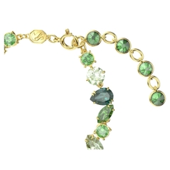 SWAROVSKI Gema bracelet (Mixed cuts, Green, Gold-tone plated) - Vòng/lắc tay SWAROVSKI - JEWELRY