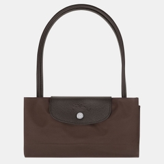 CHÍNH HÃNG - MEDIUM SIZE - TÚI LONGCHAMP LE PLIAGE GREEN M TOTE BAG - MOCHA/MOKA - Túi xách, đeo vai màu nâu đất