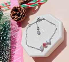 SWAROVSKI Mesmera bracelet (Mixed cuts, Pink, Rhodium plated) - Vòng/lắc tay SWAROVSKI - JEWELRY