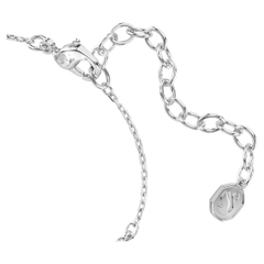 SWAROVSKI Swan bracelet (Mixed cuts, White, Rhodium plated) - Vòng/lắc tay, pha lê trắng, thiên nga - JEWELRY BRACELET