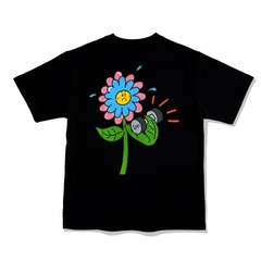 Áo New Era SUN FLOWER T-Shirt BLACK Đen