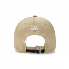 CHÍNH HÃNG - MLB Newyork Yankees Varsity Lettering Colorblock Unstructured Ball Cap - Mũ lưỡi trai nón kết tone be