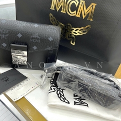 MCM MILLIE BLACK CROSS BAG TÚI ĐEO CHÉO ĐEN